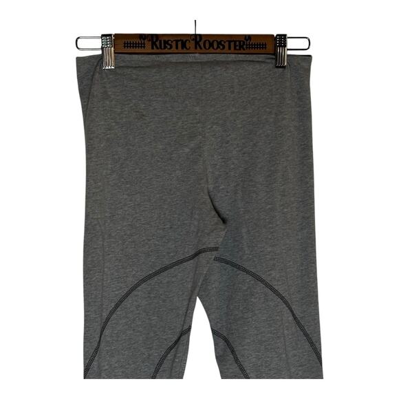 Norma Kamali Gray Fitness Leggings Yoga Casual Comfort Fit Small - Picture 3 of 14